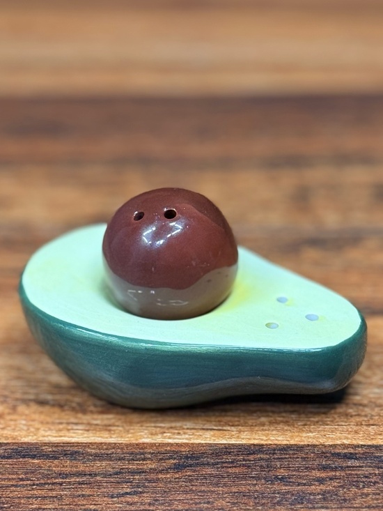 Other - Avocado & Pit Salt and Pepper Shakers